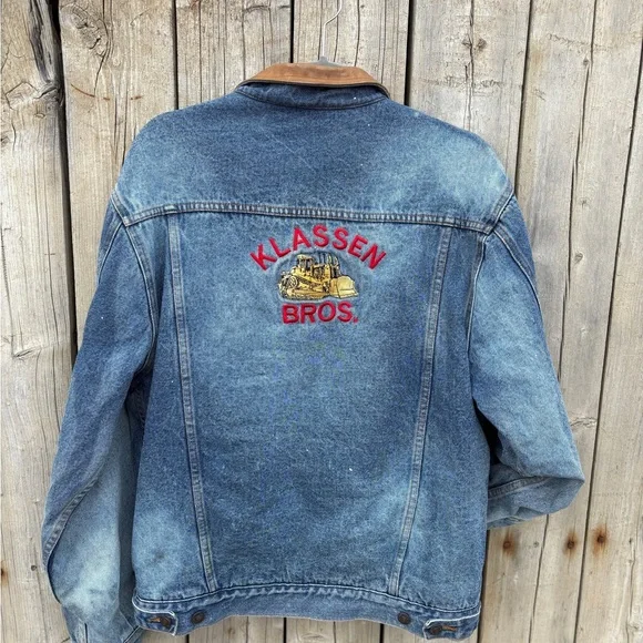 Vintage Canada Sportswear Denim Jacket – Distressed vibes Sz M - Picture 11 of 14